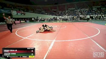 5A-144 lbs Quarterfinal - Colton Annis, Thurston vs Denny Dean Jr, Caldera