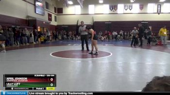 135-144 lbs 1st Place Match - Lilly Luft, Charles City vs April Johnson, Assumption, Davenport