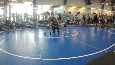 50 lbs Quarterfinal - Adrian Chinchilla, Spring Klein Wrestling Club vs Emerson Morales, Liberty Warriors Wrestling Club