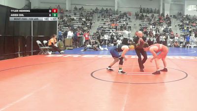 120 lbs Round Of 64 - Tyler Herring, GA vs Aiden Ohl, AL