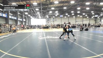 120 lbs Round Of 128 - Michael Echeverri, NJ vs Jackson Wells, KY