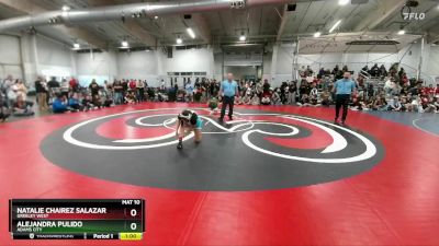 155 lbs Cons. Round 5 - Alejandra Pulido, Adams City vs Natalie Chairez Salazar, Greeley West