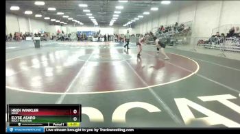 126 lbs Cons. Round 2 - Heidi Winkler, Boise vs Elyse Asaro, Rocky Mountain