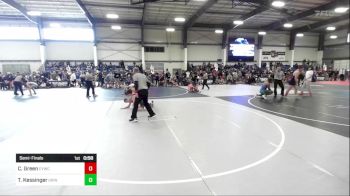 106 lbs Semifinal - Cooper Green, Evwc vs Trey Kessinger, Grindhouse WC