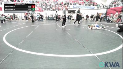 43 lbs Consolation - Asher Marquez, Choctaw Ironman vs Everett Collard, Standfast