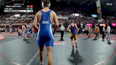 Champ. Round 1 - Brady Armstrong, Jefferson (Boulder) vs Cael Sell, Broadwater (Townsend)