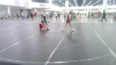116 lbs Quarterfinal - Kailey Graham, Matsu Matmen vs Eve-Va Sarabia, No Team