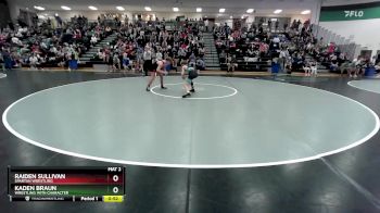 113 lbs Cons. Round 1 - Kaden Braun, Wrestling With Character vs Raiden Sullivan, Spartan Wrestling