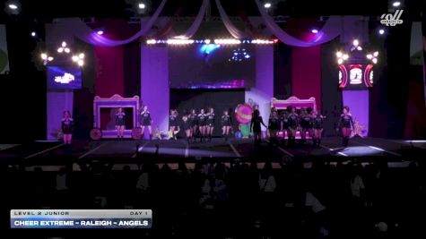 Cheer Extreme - Raleigh - Angels [2025 L2 Junior Day 1] 2025 ASC Battle Under the Big Top Grand Nationals