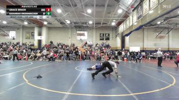 185 lbs Rr Rnd 3 - Cecilia Lieber, East Longmeadow vs Makayla Butler, Mahar