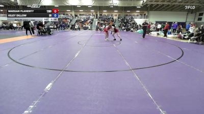 160 lbs Cons. Round 5 - Kiley Dillow, Unattached vs Maegan Flaherty, Texas Woman`s University