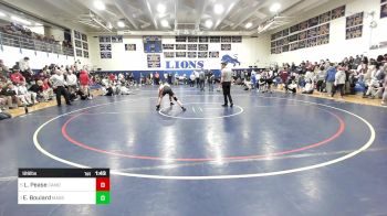 126 lbs Semifinal - Landon Pease, Camden Hills vs Evan Boulard, Massabesic