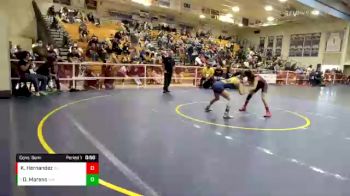 101 lbs Cons. Semi - Destiny Moreno, Millikan vs Katherine Hernandez, Bell Gardens