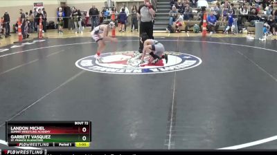 65 lbs Cons. Round 4 - Landon Michel, Summit Wrestling Academy vs Garrett Vasquez, St. Francis Gladiators