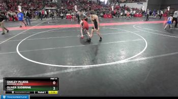 145 lbs Cons. Round 4 - Oliver Sudbrink, Cadott vs Oakley Pluess, Wisconsin Rapids