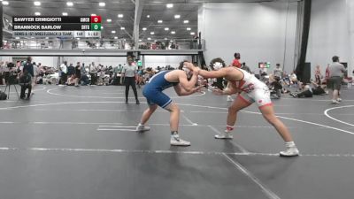 215 lbs Semis & 1st Wrestleback (8 Team) - Sawyer Ermigiotti, Grit Mat Club Blue vs Brannock Barlow, Team Shutt GT