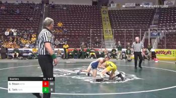 113 lbs Quarterfinal - Gary Steen, Reynolds Hs vs Easton Toth, Forest Hills Hs