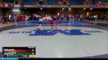 285 lbs 7th Place Match - Cullen Quick, Luther College vs Jack Haury, Huntingdon College