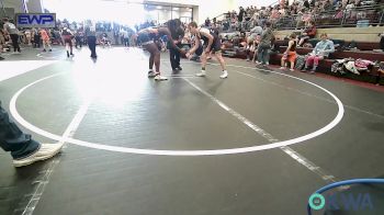 155 lbs Consi Of 4 - Brenton Adams, Cowboy Wrestling Club vs Bentley Nance, Mannford Pirate Youth Wrestling