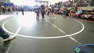 155 lbs Consi Of 4 - Brenton Adams, Cowboy Wrestling Club vs Bentley Nance, Mannford Pirate Youth Wrestling