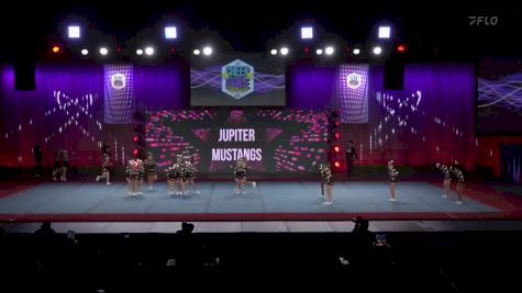 Jupiter Mustangs [2022 Mitey Mite Show Cheer 1] 2022 Pop Warner National Cheer & Dance Championship