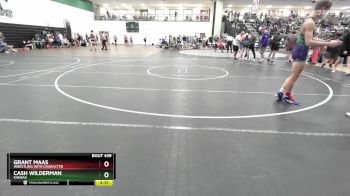 150 lbs Champ. Round 3 - Cash Wilderman, Kansas vs Grant Maas, Wrestling With Character