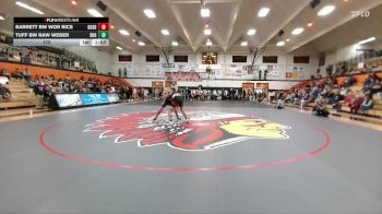175 lbs Pool A - Barrett BW WOR Rice, DouglasSD vs Tuff BW RAW Weber, Shoshoni
