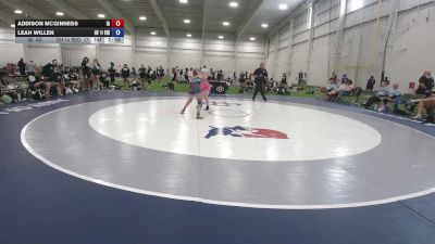 115 lbs Addison McGinness, Iowa vs Leah Willen, Ohio Red
