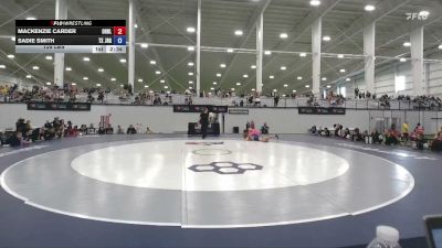 125 lbs Mackenzie Carder, Ohio Blue vs Sadie Smith, Texas