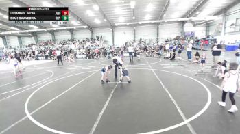 43 lbs Semifinal - Leoangel Silva, Juggernaut WC vs Isiah Saavedra, Top Rank Hammers