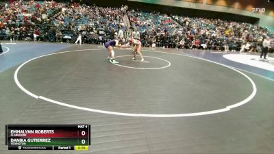 120 lbs Cons. Round 3 - Danika Gutierrez, Yerington vs Emmalynn Roberts, Claremore