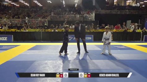 Kenzo Adam Khaleel vs Dean Rey Nash 2025 Pan Kids Jiu-Jitsu IBJJF Championship