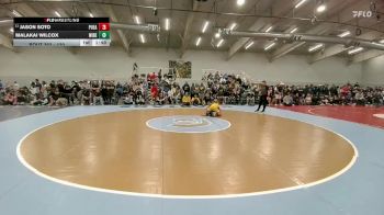 120 lbs Champ. Round 2 - Jason Soto, Pueblo East vs Malakai Wilcox, Widefield