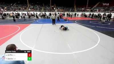 54 lbs Quarterfinal - Jackson Griffin, Division Bell Wrestling vs Tyeson Garcia, Lockjaw