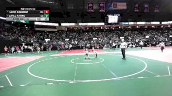 50 lbs Cons. Round 4 - Hayes Bolinger, Unattached vs Carlo Artino, LAC3