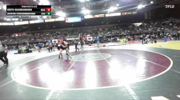 165 lbs Cons. Round 2 - Dustin Stritenberger, Churchill County vs Keith Gulbrandsen, Moscow