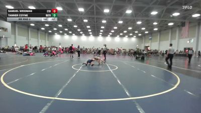 70 lbs Rr Rnd 2 - Samuel Weidman, CTWHALE Beluga - EL vs Tanner Coyne, Wayne Danger - EL