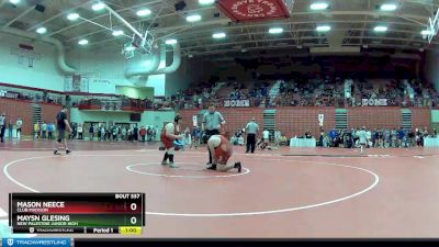 285 lbs Cons. Round 2 - Mason Neece, Club Madison vs Maysn Glesing, New Palestine Junior High