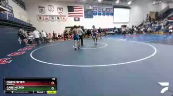 138 lbs Cons. Round 2 - Owen Meyer, Douglas vs Gabe Milton, Wheatland
