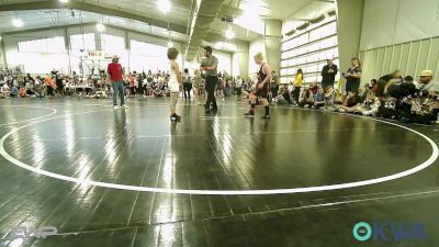100 lbs Consi Of 8 #2 - Dylan Roberts, Claremore Wrestling Club vs Royce Baugh, Team Tulsa Wrestling Club