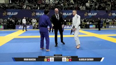 Vladislav Safonov vs Brian Mahecha 2026 European Jiu-Jitsu IBJJF Championship