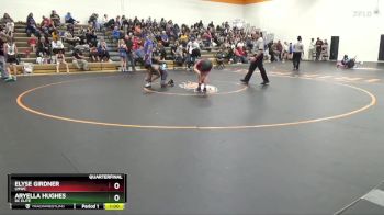 N-6 lbs Quarterfinal - Aryella Hughes, DC Elite vs Elyse Girdner, LMWC