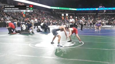 144 lbs Consi Of 16 #1 - Ayers Reich, Cathedral Catholic (SD) vs Jackson Golding, Bakersfield (CS)