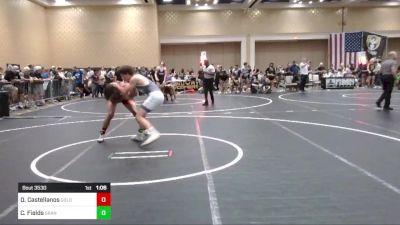 157 lbs Round Of 128 - David Castellanos, Gold Rush Wr Acd vs Cooper Fields, Granite WC