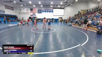 87 lbs Round 2 - Levic McGee, Touch Of Gold Wrestling Club vs Aiden Cothron, Douglas WC