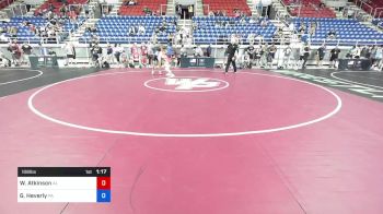 106 lbs Cons 32 #2 - William Atkinson, Alabama vs Gavin Heverly, Pennsylvania