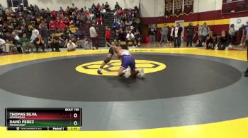 132 lbs Cons. Round 3 - Thomas Silva, Hononegah vs David Perez, Ponaganset