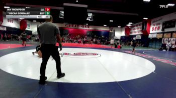 138 lbs Cons. Round 3 - Ian Thompson, San Clemente vs Oscar Gonzalez, West Covina