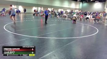 220 lbs Placement Matches (16 Team) - Preston Cavalier, SD Renegades vs Caleb Beaty, Raw (Raleigh)