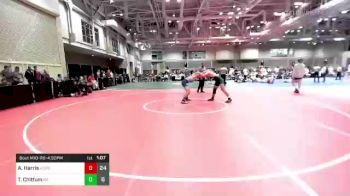 160 lbs Rr Rnd 2 - Anthony Harris, Iron Horse Blue vs Ty Chittum, Great Bridge